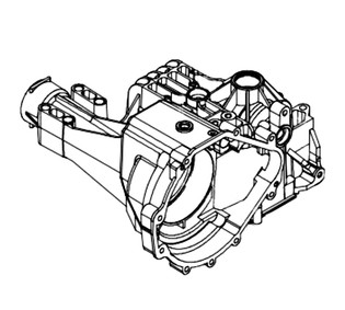 Hydro-Gear Genuine Part 72374 KIT HOUSING MAIN LH CHRG