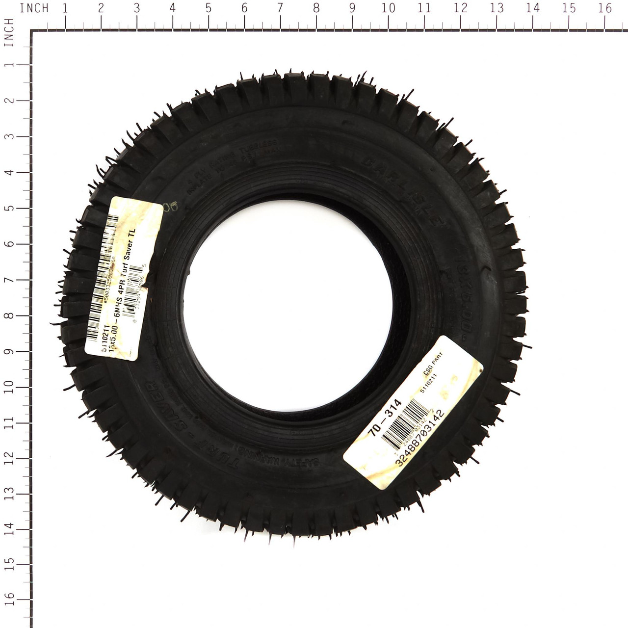 Carlisle Tire 13x500-6 4ply Tl Turfsaver