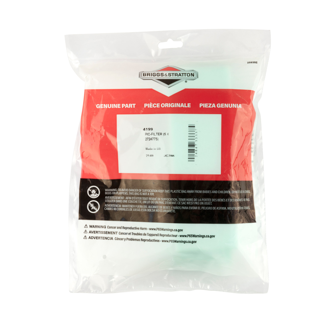 Filter (5 X 272477s)