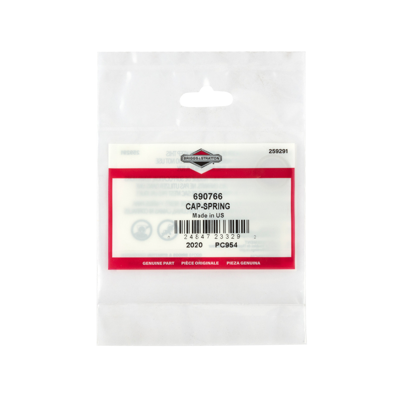 Cap-spring 690766BRI