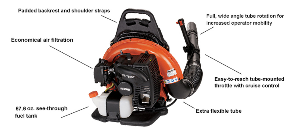 Echo PB-755ST Backpack Blower