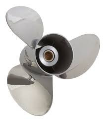 Honda 58133-ZY3-B18LX Stainless Steel Propeller | 13 1/4 x 18 LH OEM Marine Prop