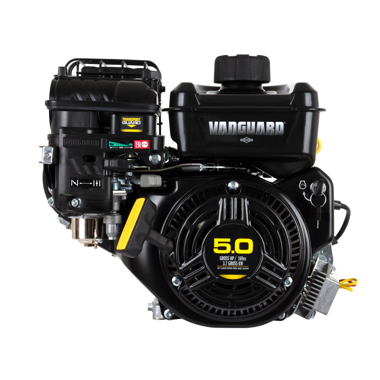 Vanguard® 5.0 HP 169cc Horizontal Shaft Engine 10V337-0021-F1, ENG 10V337F,EJ0001