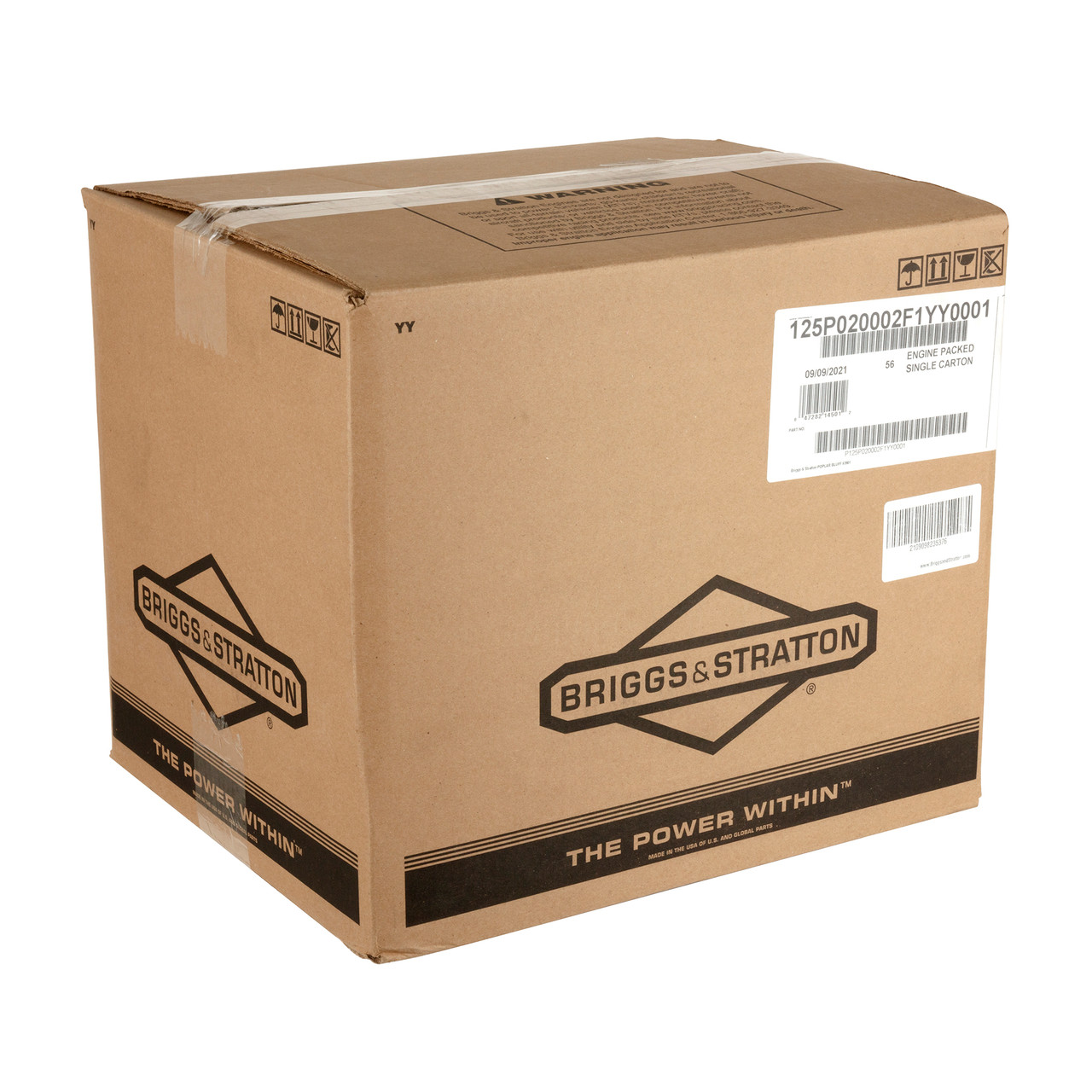 ENGINE PACKED SINGLE CARTON - 125P02-0002-F1