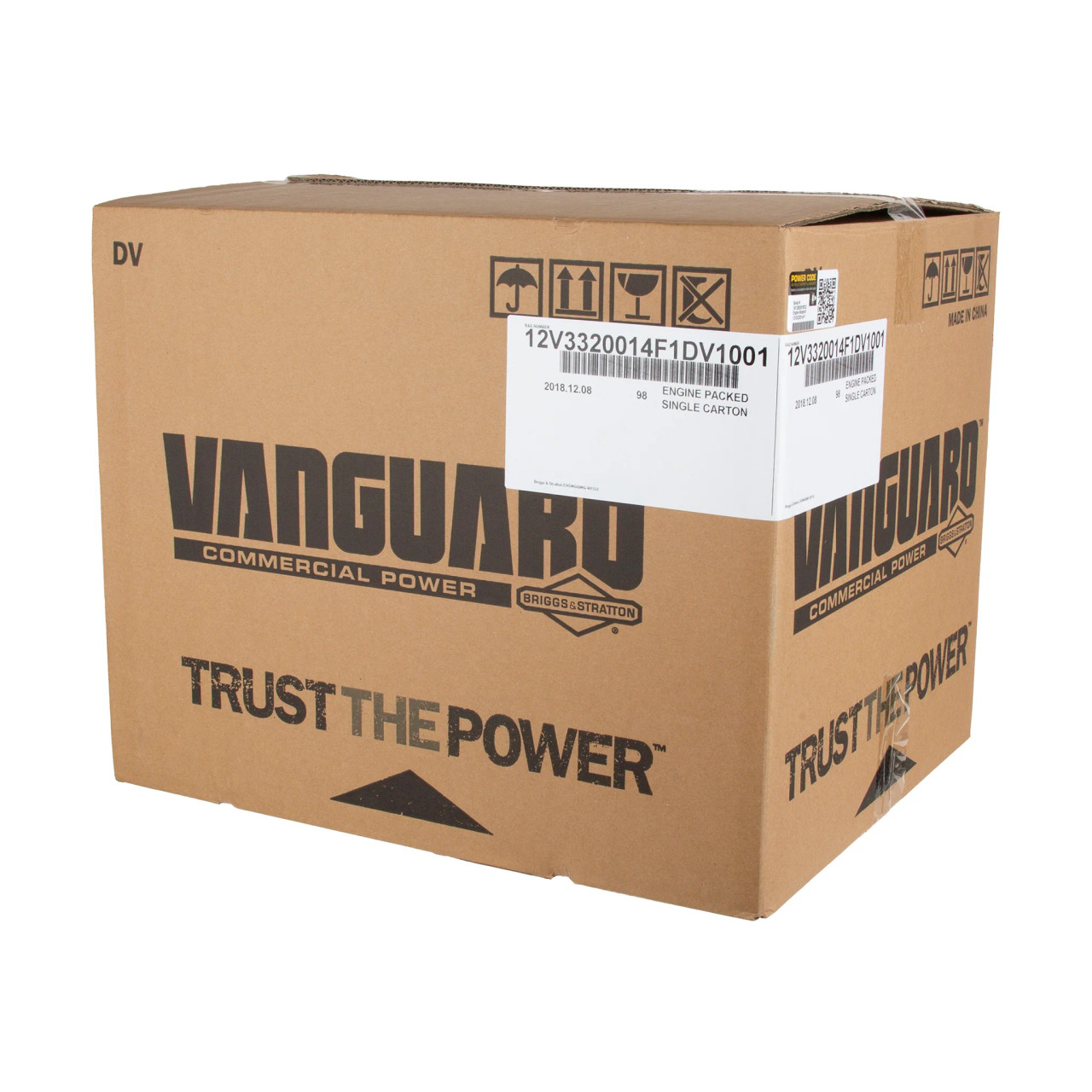 Vanguard 6.5 HP 203cc Horizontal Shaft Engines 12V332-0014-F1