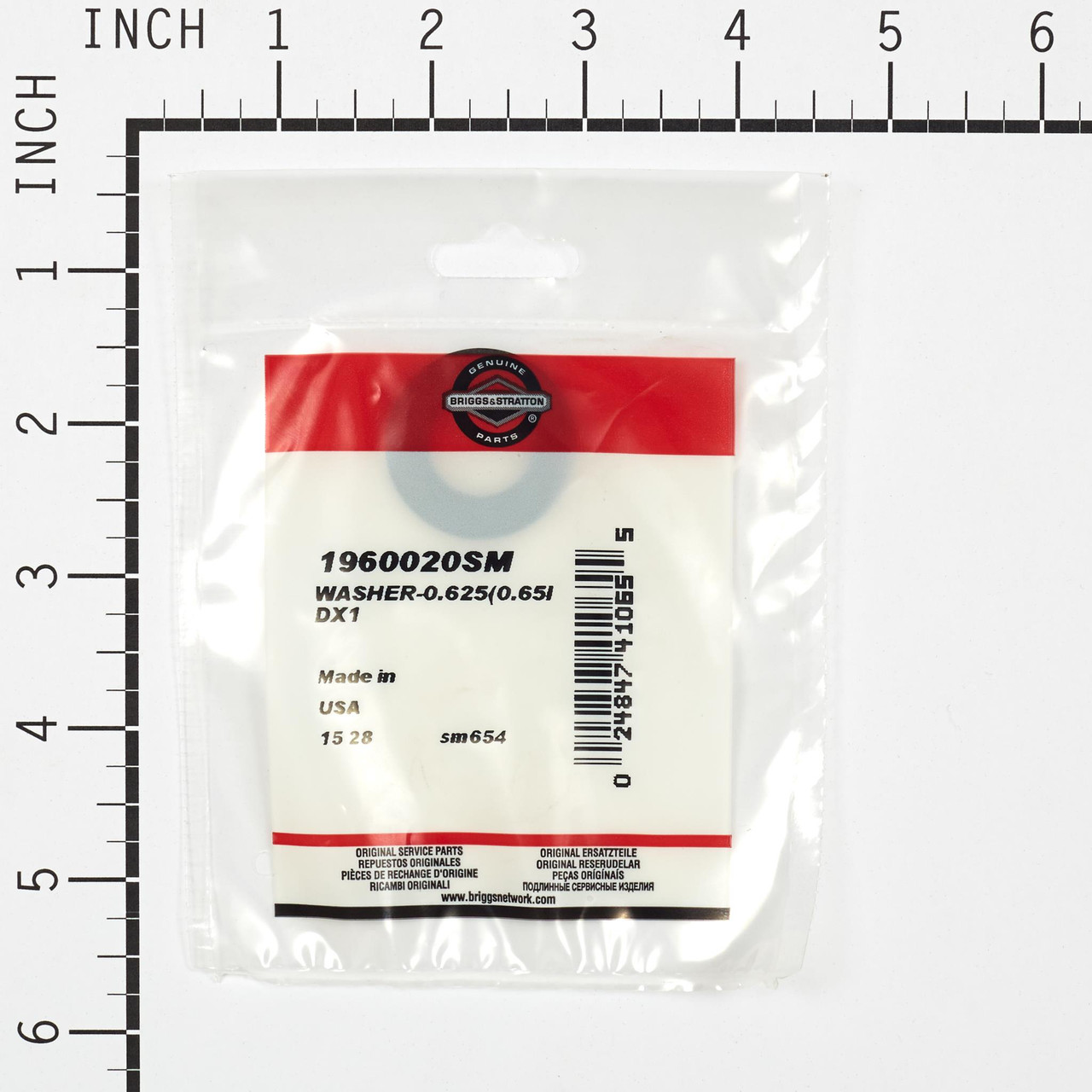 WASHER-0.625(0.65IDX1 - 1960020SM