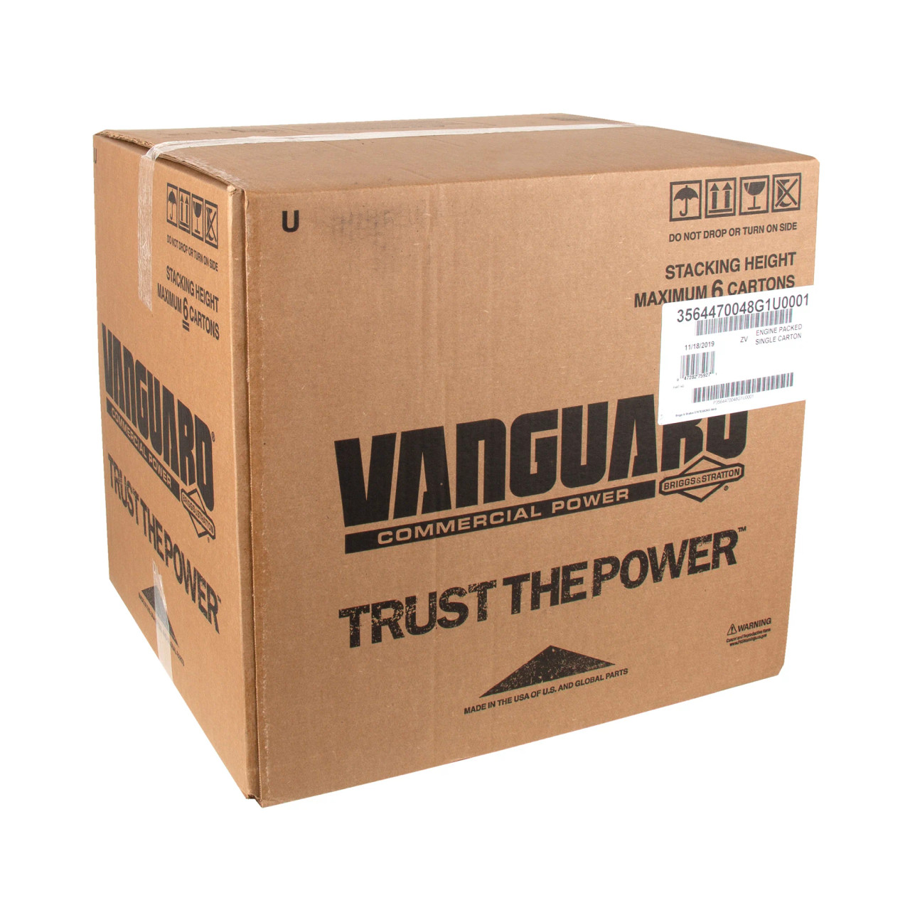 Vanguard 18.0 HP 570cc Horizontal Shaft Engine 356447-0048-G1