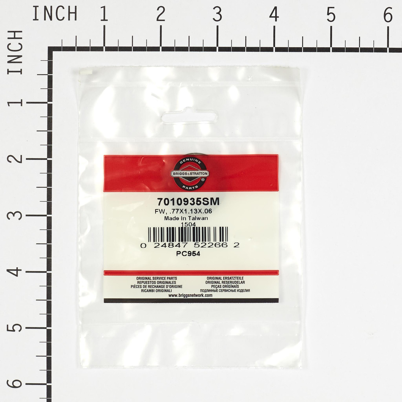 FW, .77X1.13X.06 - 7010935SM