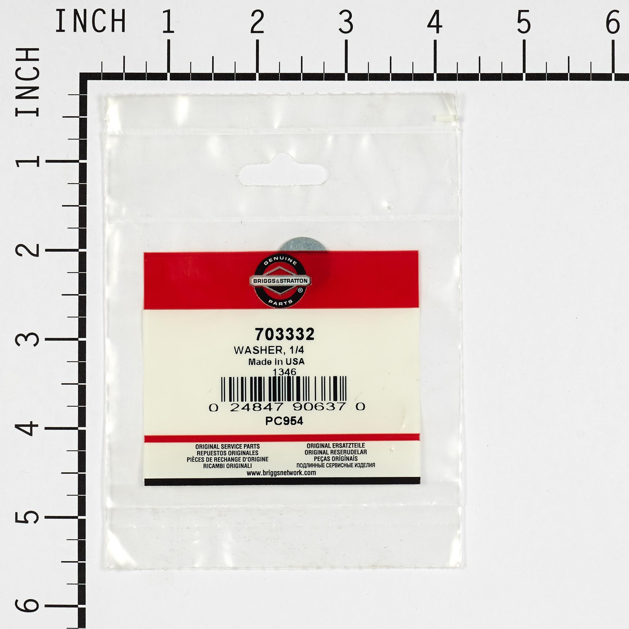 WASHER, 1/4 - 703332