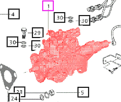 ROTARY Injection Pump - 006000882F1 package std