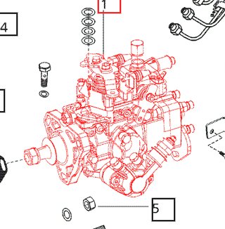 ROTARY Injection Pump - 006010381C91 package std