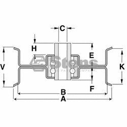 Heavy-Duty Flat Idler 280-241STE