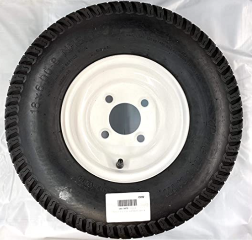 18X6 Rear Drive Wheel and Tire Assembly