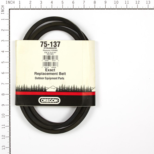BELT,DYNAMARK 300842,5/8 X 78- - 75-137