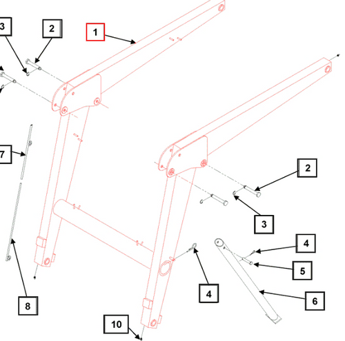 BOOM Assembly - KMW11003024 package std