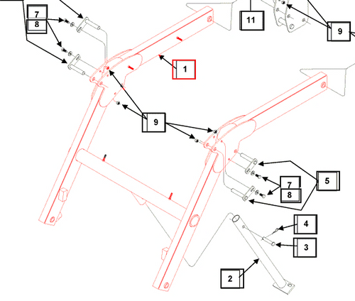 BOOM Assembly - KMW11003041 package std