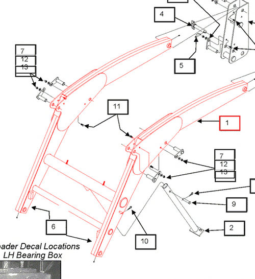 BOOM Assembly - KMW11003043 package std
