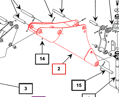 BOOM Assembly - KMW62001003 package std