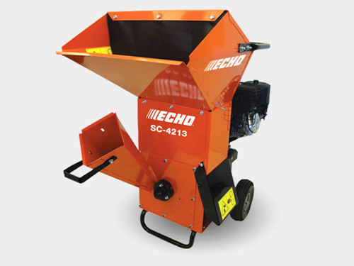 Close-up of Echo SC-4213 with 420 cc Briggs & Stratton OHV engine
