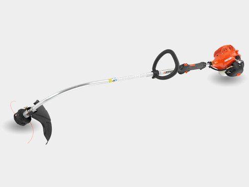 Homeowner trimming under shrubs with Echo GT-225L trimmer