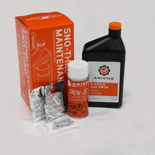 This OEM snow blower maintenance kit is made to be used on Ariens Classic and Compact models. This OEM kit will help to keep your Ariens snow blower performing at industry leading levels by completing routine maintenance.