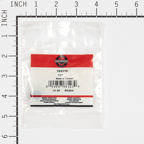 Nut Briggs 703115 - Nut (Replaces 5025392)