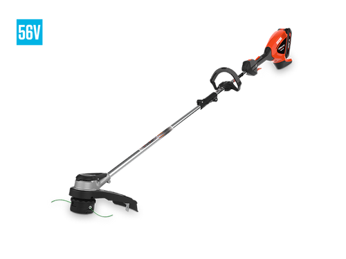 Echo DSRM-2100C1 cordless string trimmer trimming grass along a walkway