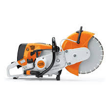 Stihl TS 700 14-inch cut-off saw cutting concrete on jobsite