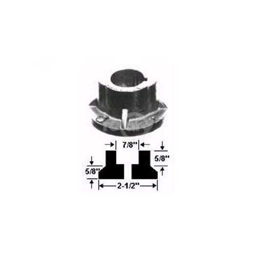 Rotary 1174 BLADE ADAPTOR 7/8" HUB ONLY(D) *DISCONTI