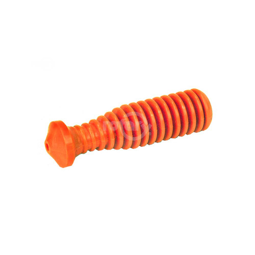 Rotary 12059 MEDIUM FILE HANDLE ORANGE - RIBBED