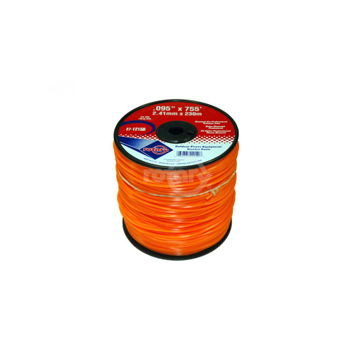 Rotary 12150 TRIMMER LINE .095 3# SPOOL ORANGE DIAMON