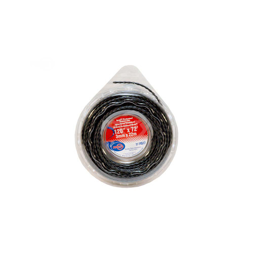 Rotary 14517 TRIMMER LINE 3MM/.120"SM DONUT BLACK VOR