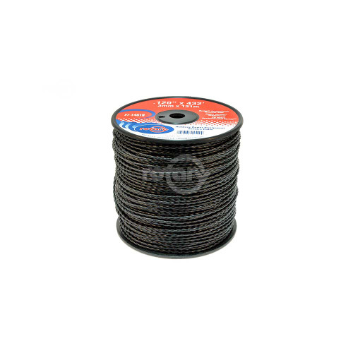 Rotary 14519 TRIMMER LINE 3MM/.120" M SPOOL BLACK VOR