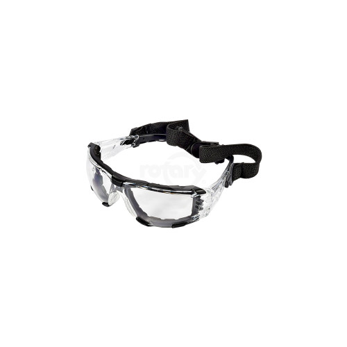 Rotary 14876 SAFETY GLASSES - SB7310DT CLEAR WITH BLA