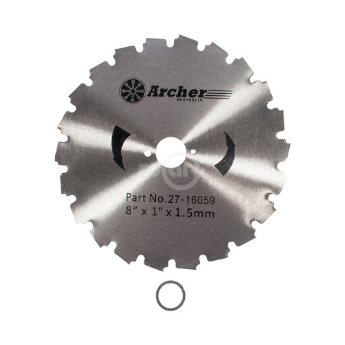 Rotary 16059 BRUSH BLADE 8" X 1" 22T