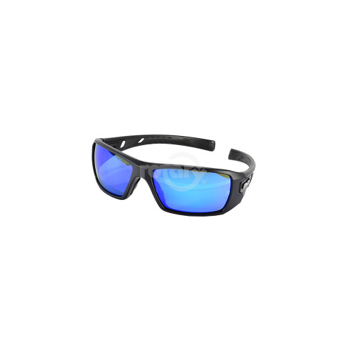 Rotary 16665 SAFETY GLASSES BLACK/BLUE LENS PYRAMEX B