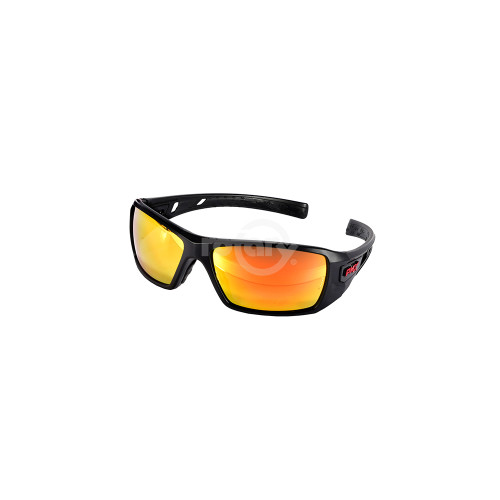 Rotary 16669 SAFETY GLASSES BLACK/ORANGE PYRAMEX BLAC