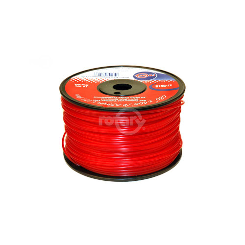 Rotary 3518 TRIMMER LINE .080 1# SPOOL RED COMMERCIA