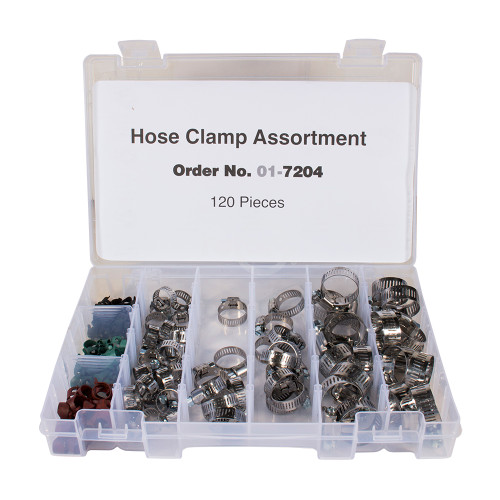 Rotary 7204 HOSE CLAMP ASST SHELF DISPLAY