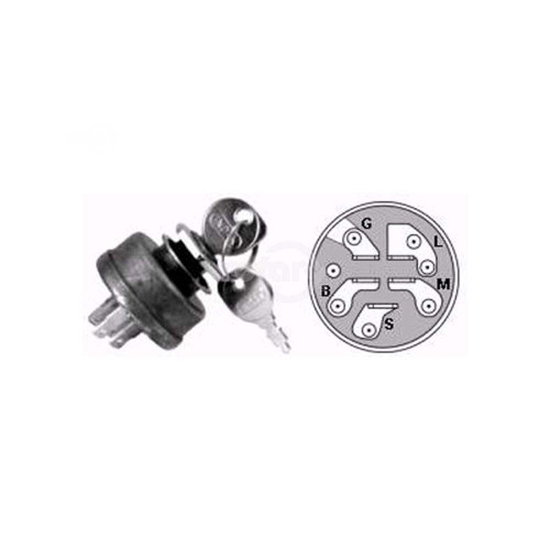 Rotary 9158 IGNITION SWITCH KIT FOR AYP REPLACES AYP