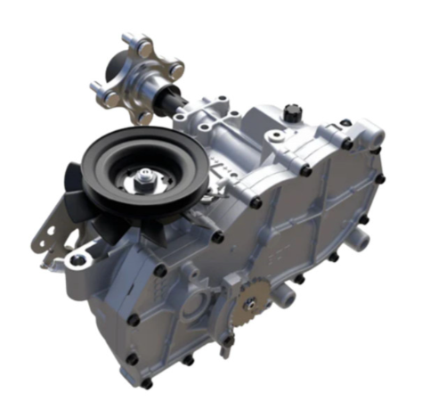 HYDRO GEAR ZD-DMBB-7MDC-24PC - TRANSAXLE, HYDROSTATIC, EZT (Replaces ZD-DMBB-7MDC-24PX)