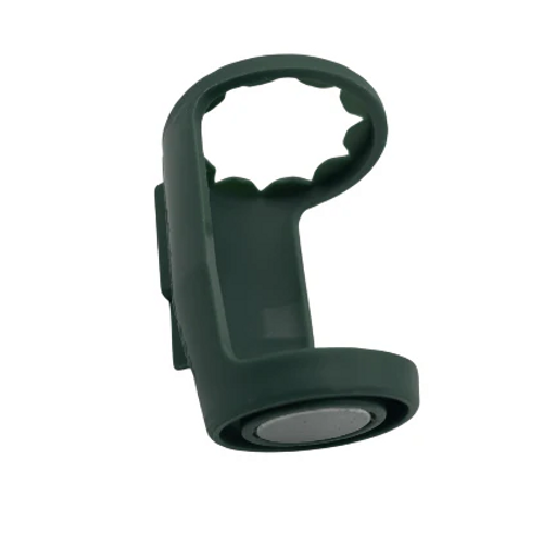 Minleon C9 Magnetic Clip Bottom Magnet -  Green - 25PK