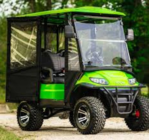 DoorWorks T-CC-CA300-SUN | Sunbrella Track Enclosure for Club Car CA300