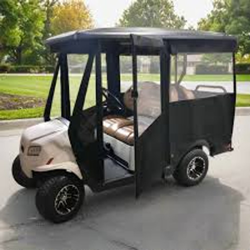 DoorWorks 4T-CC-DS-SUN | Sunbrella 4-Sided Enclosure for Club Car DS