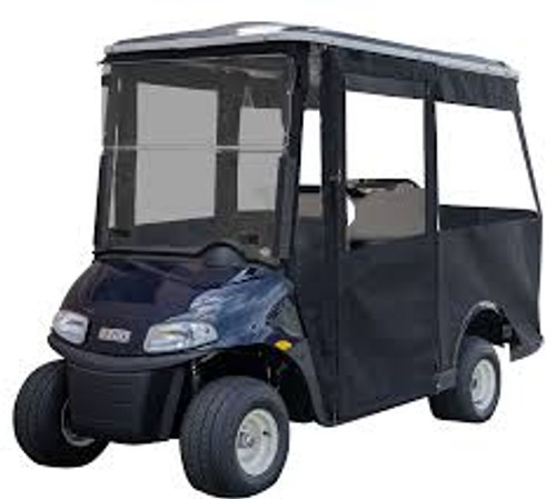 DoorWorks Sunbrella Modular Enclosure for EZGO RXV 2024+ | Hinged Doors
