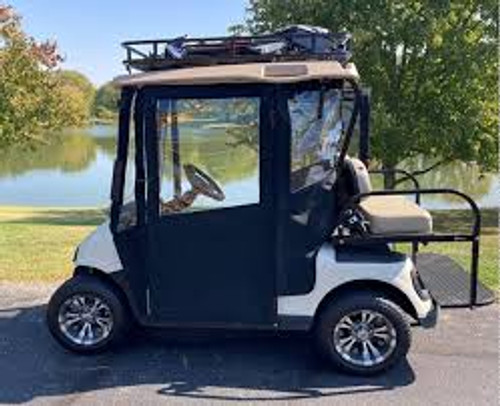 DoorWorks Sunbrella Modular Enclosure for EZGO RXV 2024+ | Hinged Doors