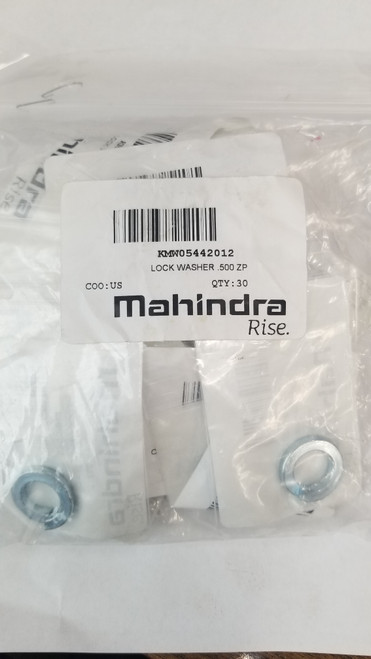 Mahindra KMW05442012 - Lockwasher 1/2" (30 Pack)