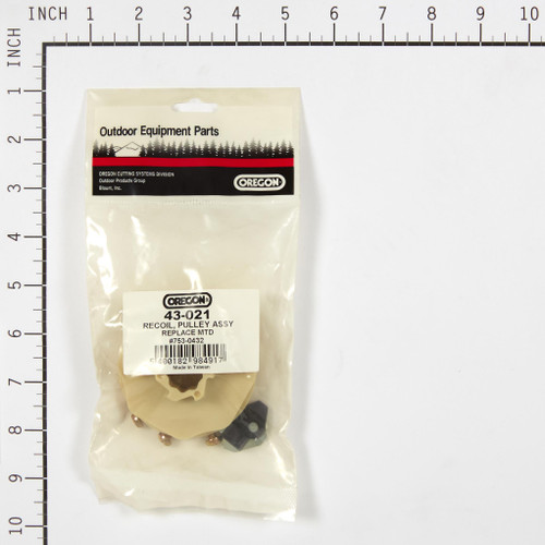 Recoil, Pulley Assy Mtd 753-04232