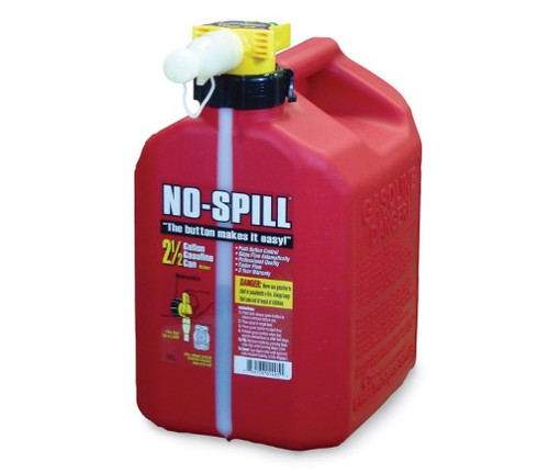 2.5 Gallon No Spill Gas Can