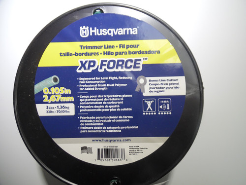 Husqvarna 505031607 XP Force Trimmer Line 3lbs .105